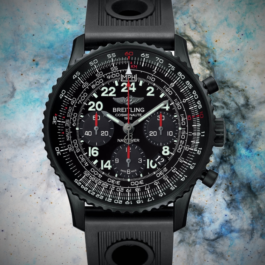 Breitling Cosmonaute MB0210 Blacksteel