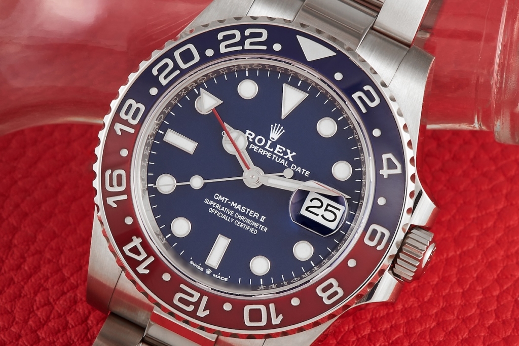 The discontinued GMT-Master Pepsi