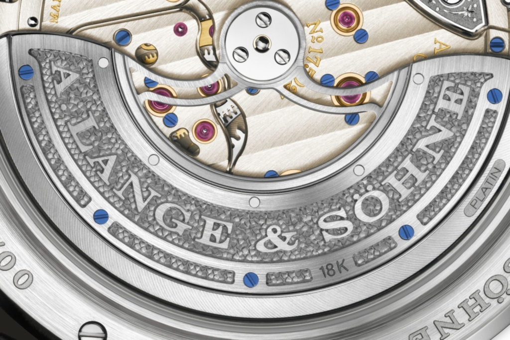 18k white gold rotor on a 2026 A. Lange & Sohne release