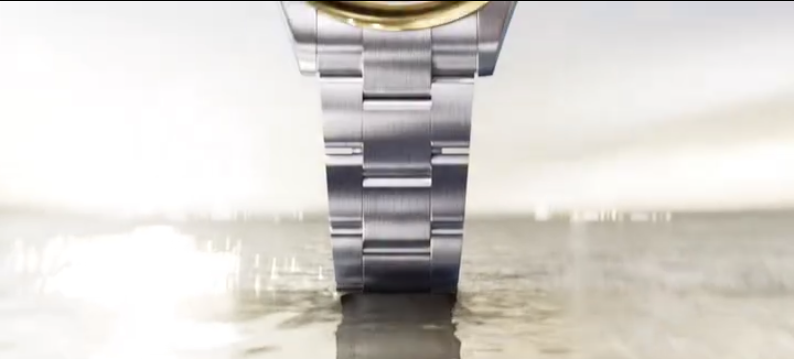 Rolex has made two-tone watches with steel bracelets before, but not for about 60 years.