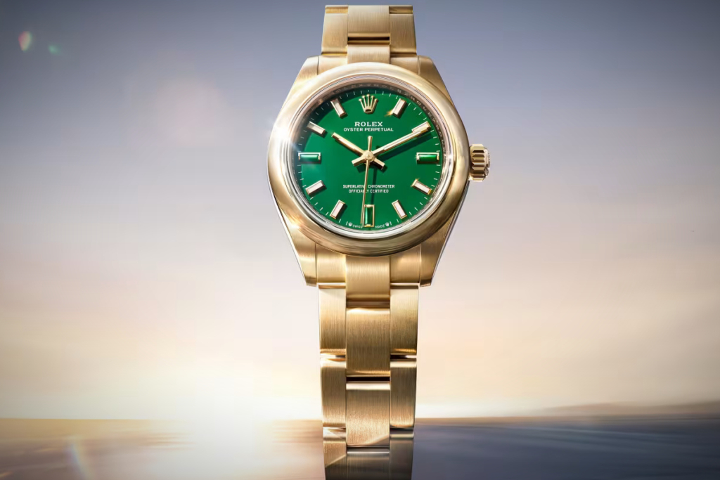 2026 Rolex Oyster Perpetual 28 in yellow gold. Photo: Rolex