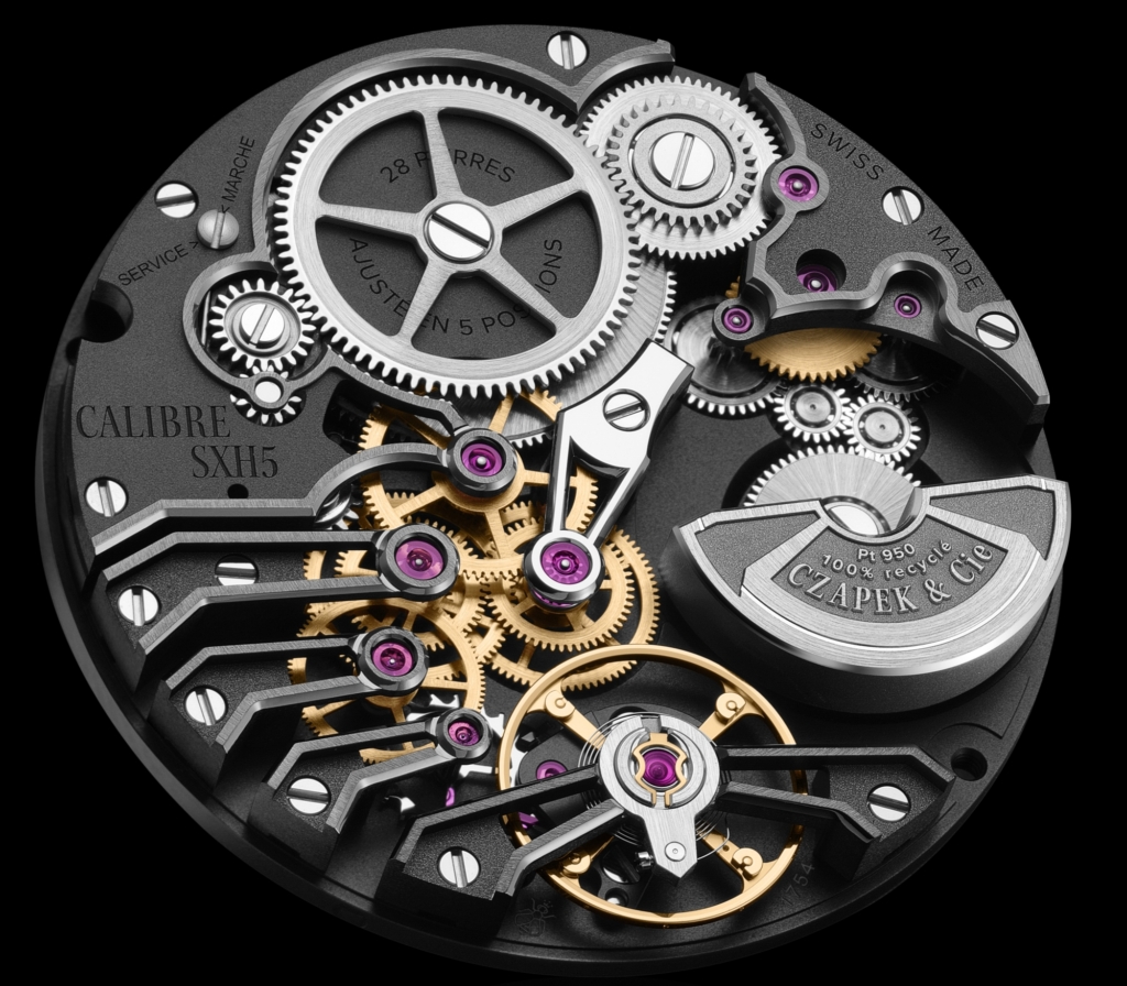 Calibre SXH7 (In-house automatic, skeletonized)