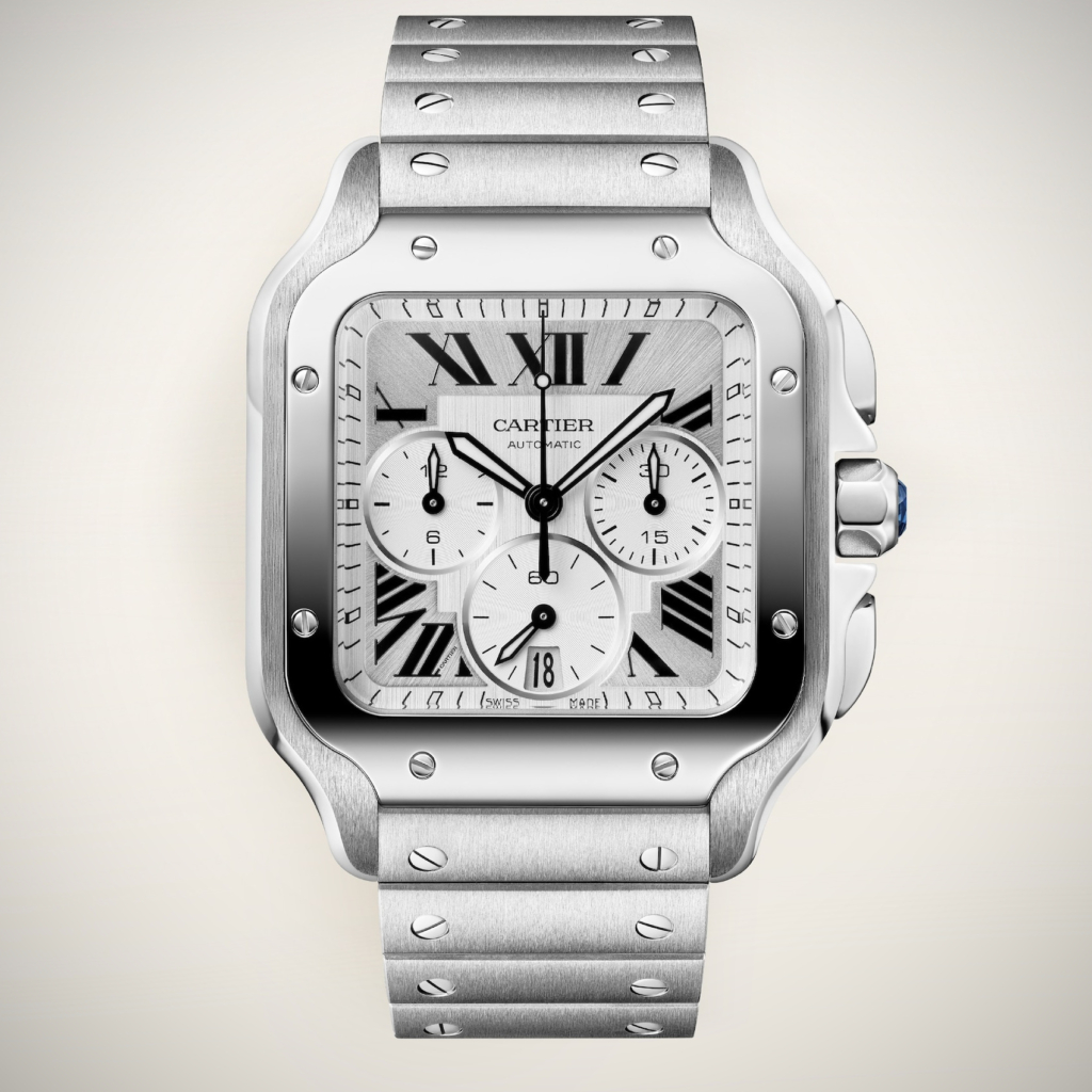 2026 Cartier Santos chronograph release: Ref. WSSA0083