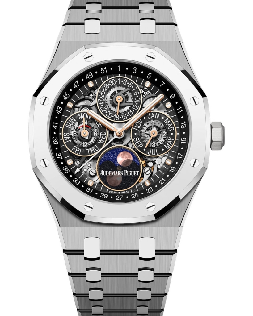 Watch Spotting At The 2026 Met Gala: Royal Oak Perpetual Calendar Openworked 26685XT.OO.1320XT.01