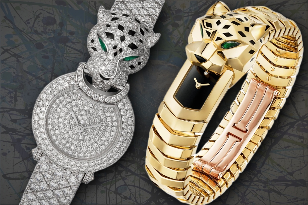 La Panthère de Cartier ref. CRHPI01425 (left) and CRHPI01537 (right) both appear to be discontinued as of 2026