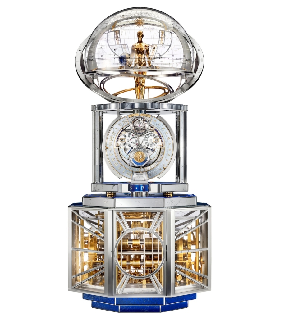 La Quête du Temps “The Astronomer" Clock