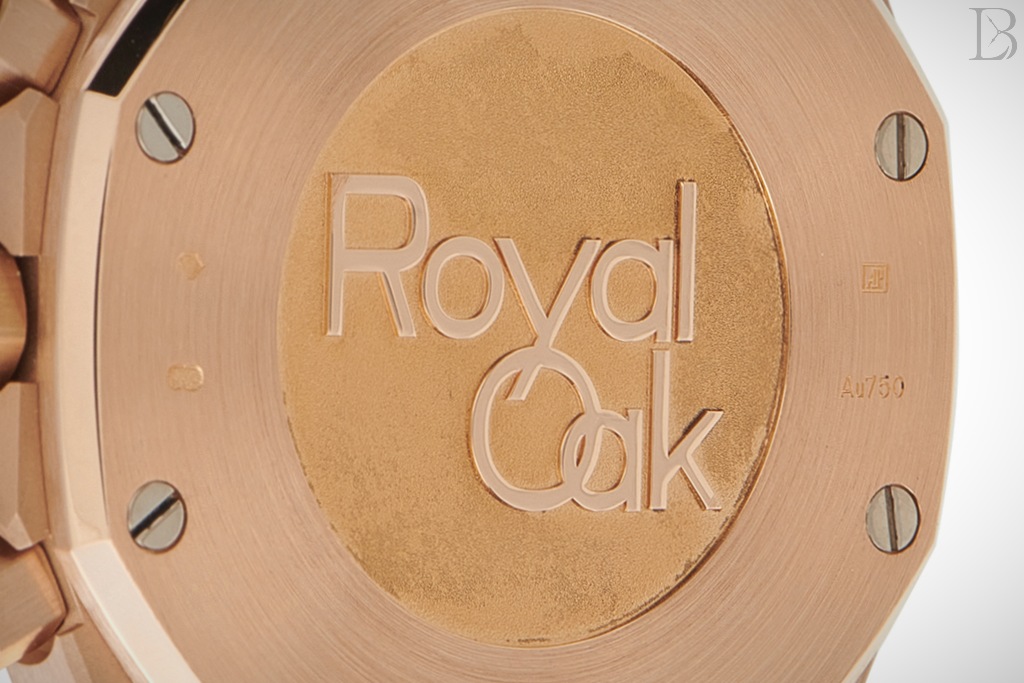 The Swatch AP Royal Oak teaser has the same typeface as on the RO casebacks