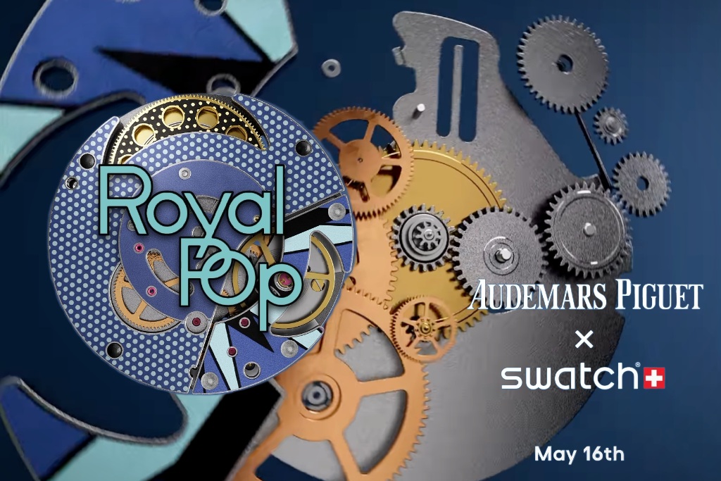 grey-market-Swatch Teases an Audemars Piguet Royal Oak Collab