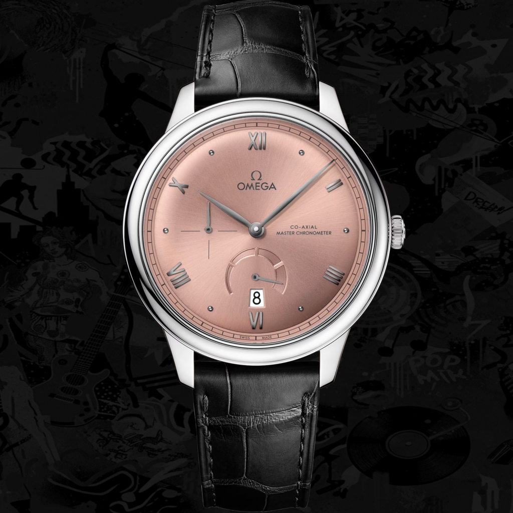Omega De Ville Prestige with salmon dial, ref. 434.13.41.21.10.001