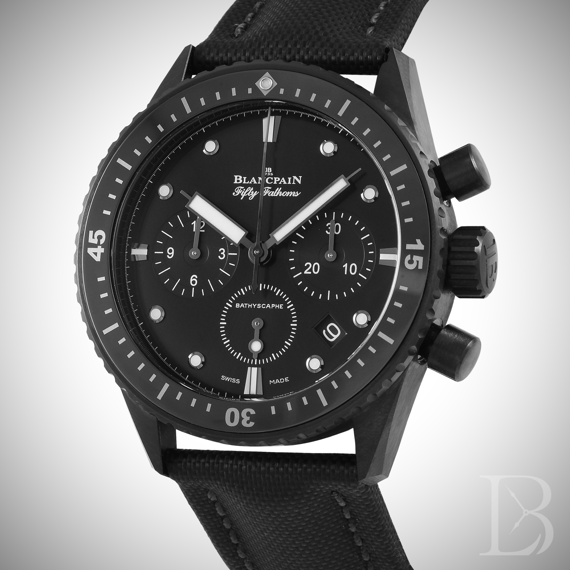 Blancpain Fifty Fathoms Bathyscaphe Flyback Chronograph watch ref. 5200-0130-B52A