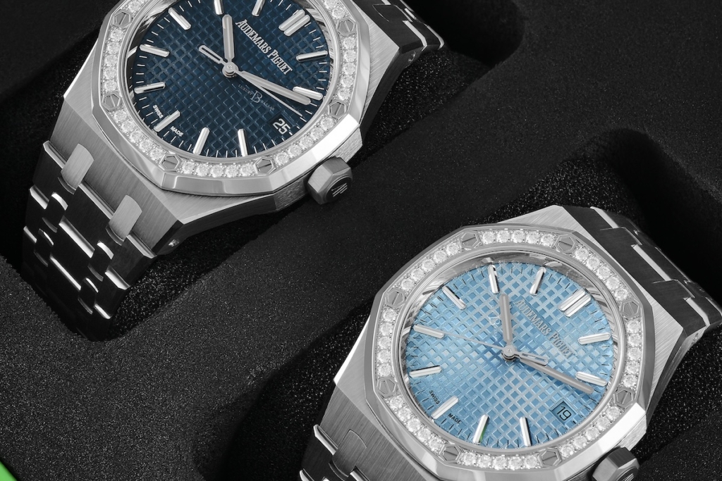 Royal Oaks with diamond set dials