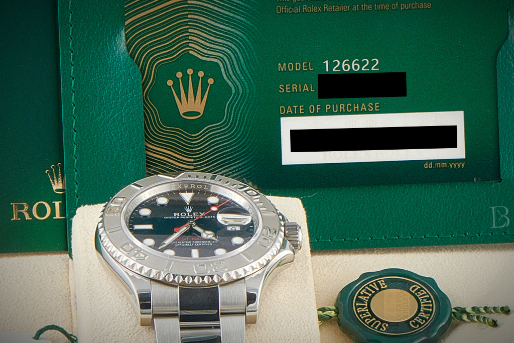 Rolex Yacht-Master 40 reference number 126622 with box