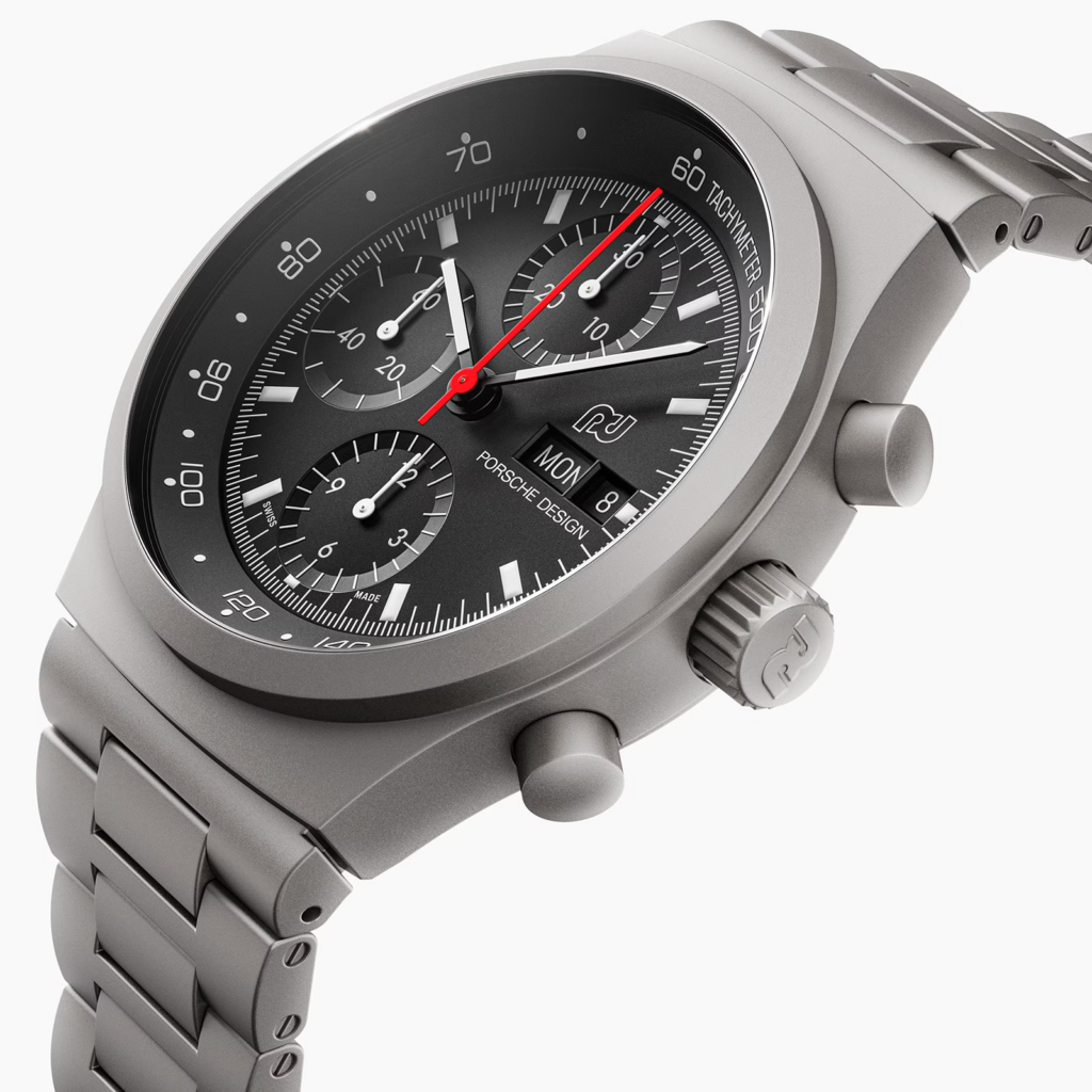 Porsche Design Chronograph 1 - 1975 Limited Edition. 2026 list price: $9,650. Photo: Porsche Design