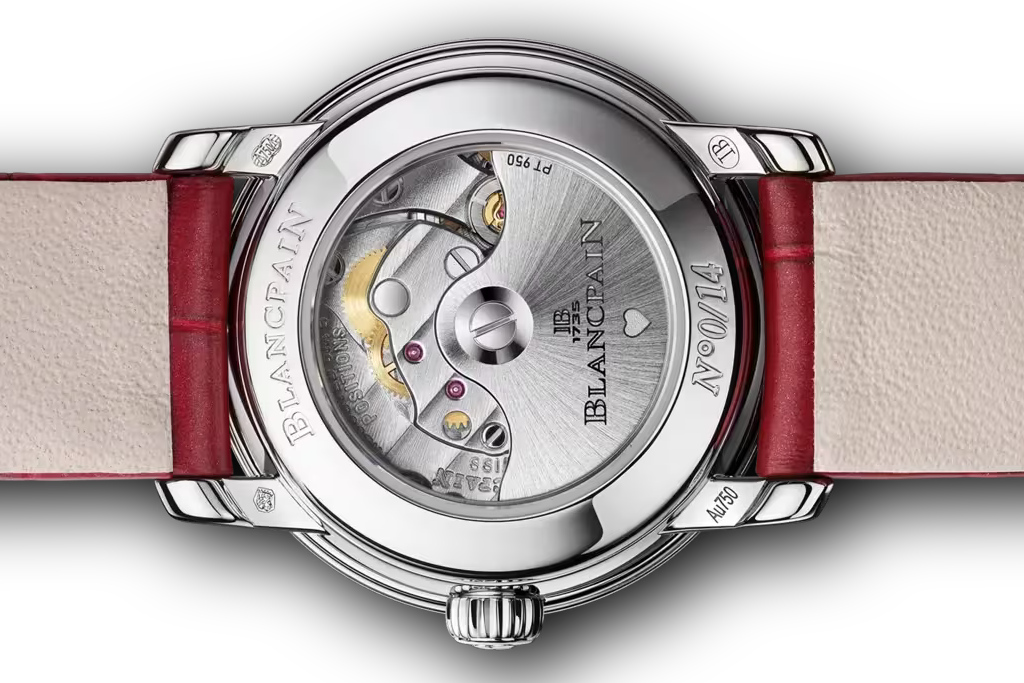 Calibre 615 has a platinum rotor