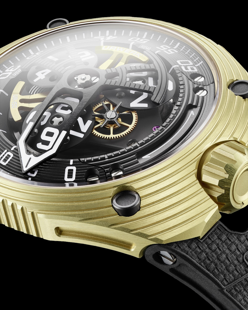 Urwerk UR-150 in 18k yellow gold