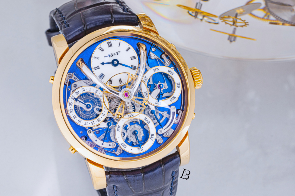 MB&F Legacy Machine Perpetual in yellow gold, ref. 03.YL.BL