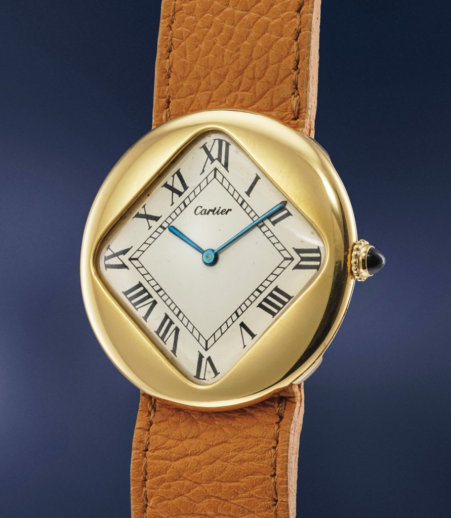 One of the original Cartier Pebble models from the 1970s