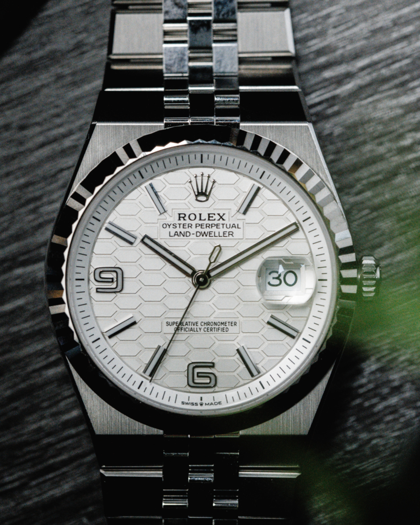 The Rolex Land-Dweller 36 is an excellent choice for ladies