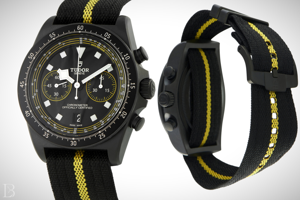 Tudor Pelagos FXD Chrono Cycling Edition Yellow Watch 25827KNJN-0001
