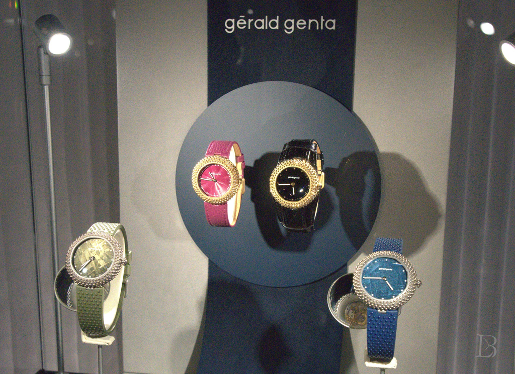 The modern-day Gerald Genta Gentissima Oursin collection.