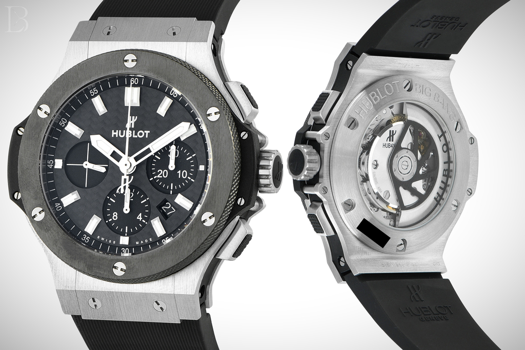 The Hublot Big Bang is one of the definitive modern luxury sports watches. Shown: Ref. 301.SM.1770.RX