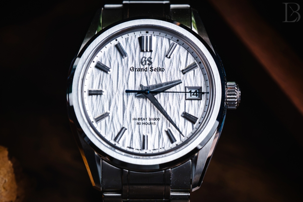 No intro to luxury watches is complete without mentioning Grand Seiko. Shown: White Birch ref. SLGH005