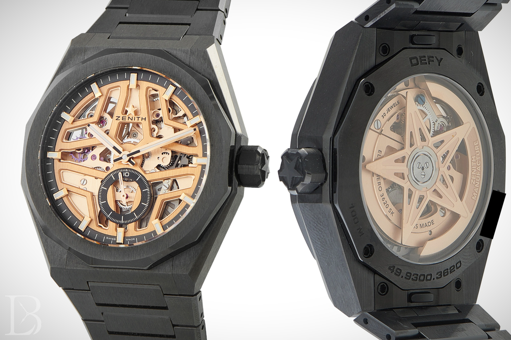 Zenith Defy Skyline Skeleton Black Ceramic watch, ref. 49.9300.3620/07.I001
