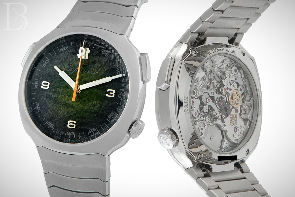 H. Moser makes several popular luxury sports watches in their Streamliner line