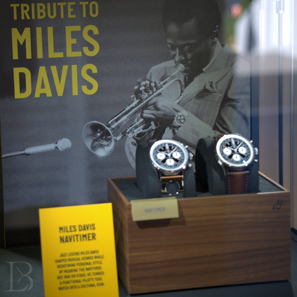 The Miles Davis Navitimers were among the 2026 Breitling releases.