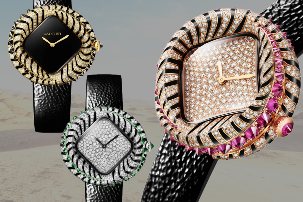 Cartier Pebble Tiger (all 3 models)