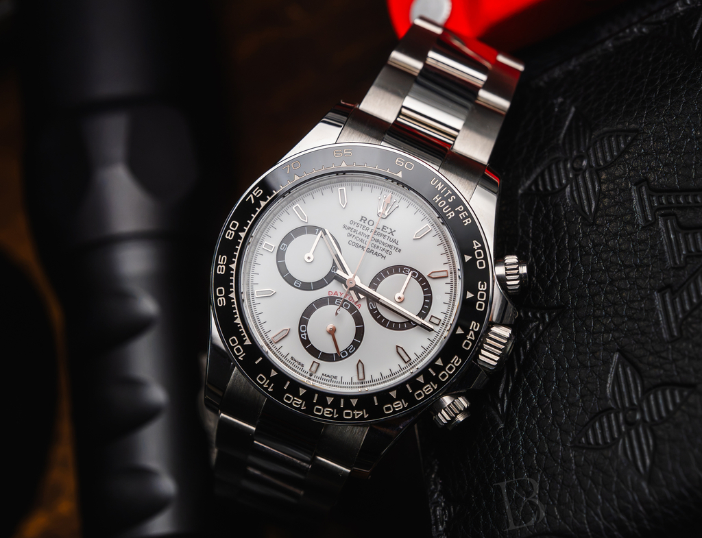 White chronograph dials and black subdials (or at least black subdial rings) are often called "Panda dials." You may hear white-dial 116500 and 126500 Daytonas simply called "Pandas."
