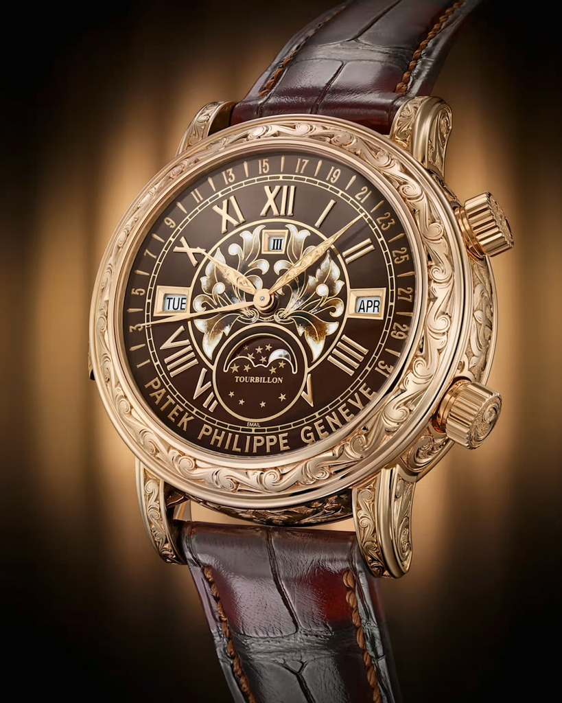 Most Expensive Patek:Sky Moon Tourbillon ref. 6002R-001