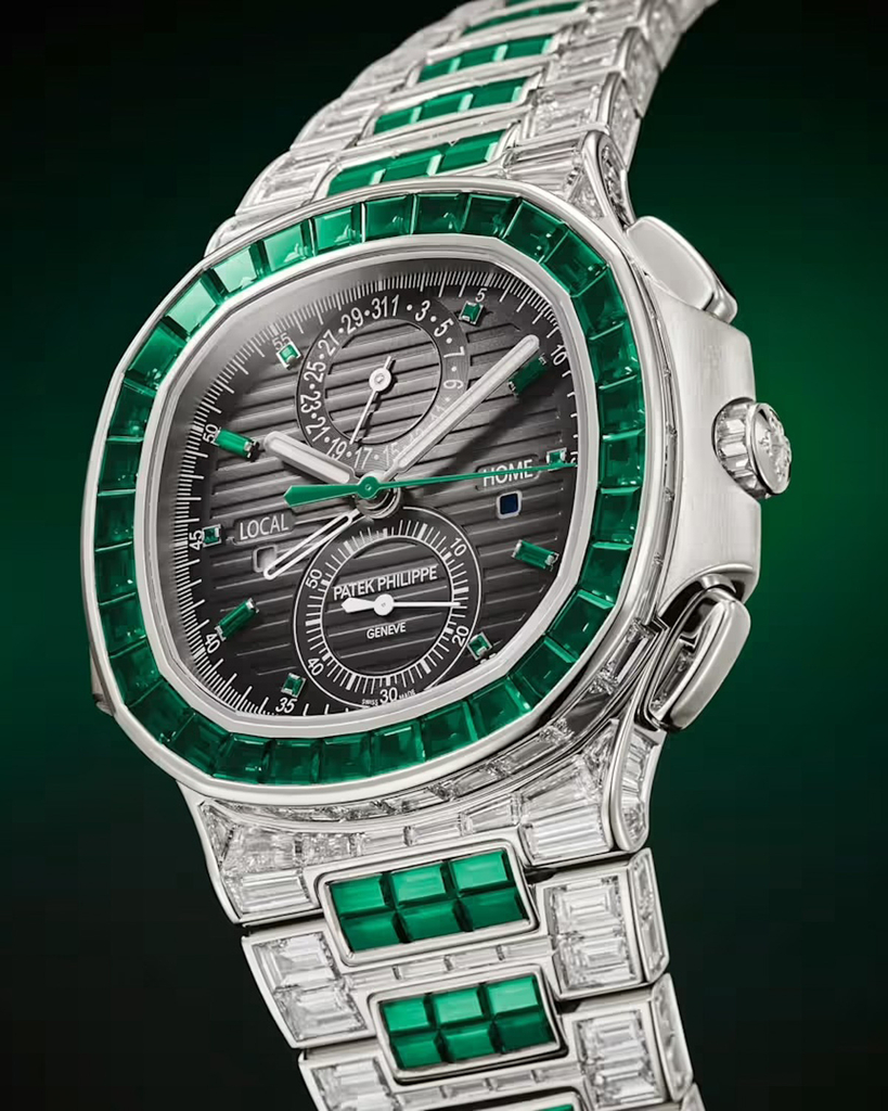 Most Expensive Patek: Nautilus Flyback Chronograph Travel Time 5990/1423G-001