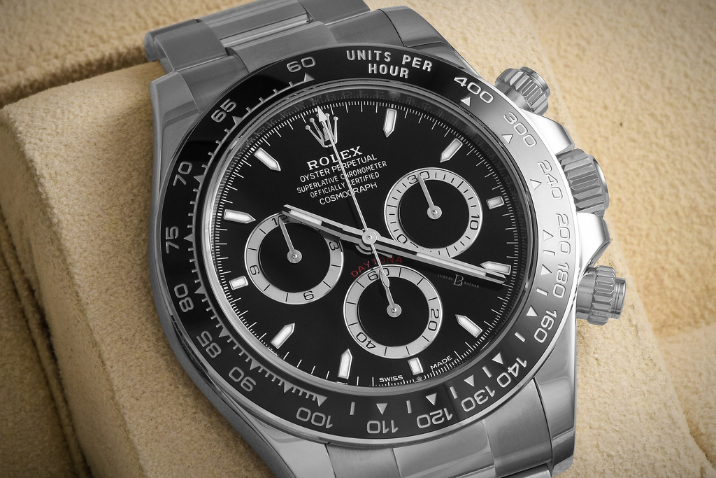 Black Rolex Daytona 126500