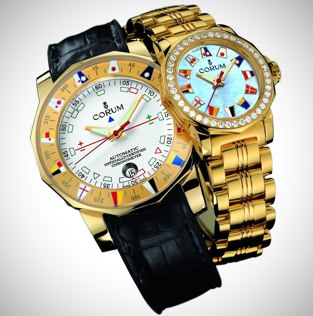 These Admiral's Cup models debuted in 2002. Photo: Corum