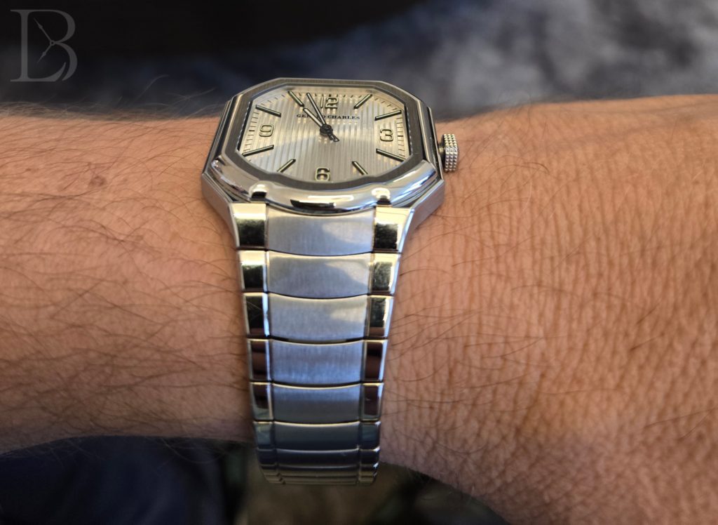Gerald Charles Masterlink watches are very thin