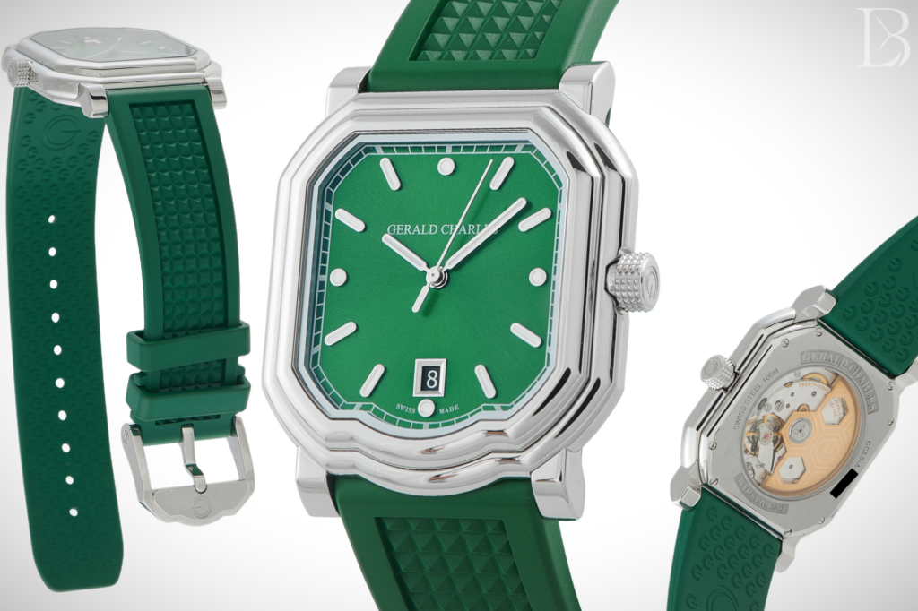 Gerald Charles Maestro 2.0 Ultra-Thin in stainless steel with Emerald Green dial, ref. GC2.0-A