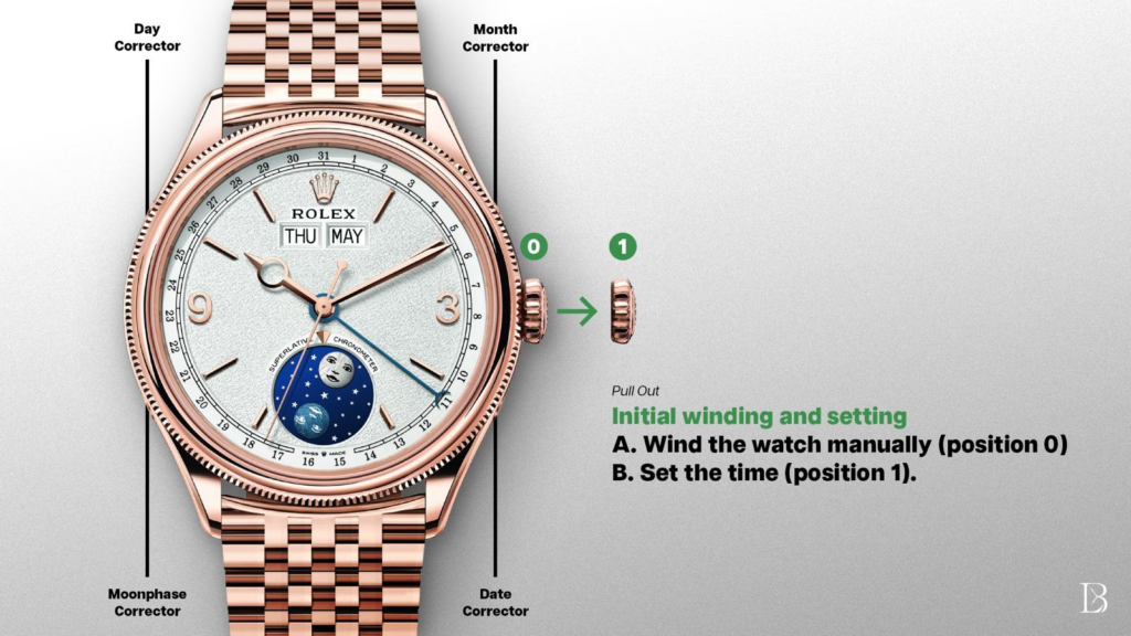 How to Set a Rolex Perpetual Padellone