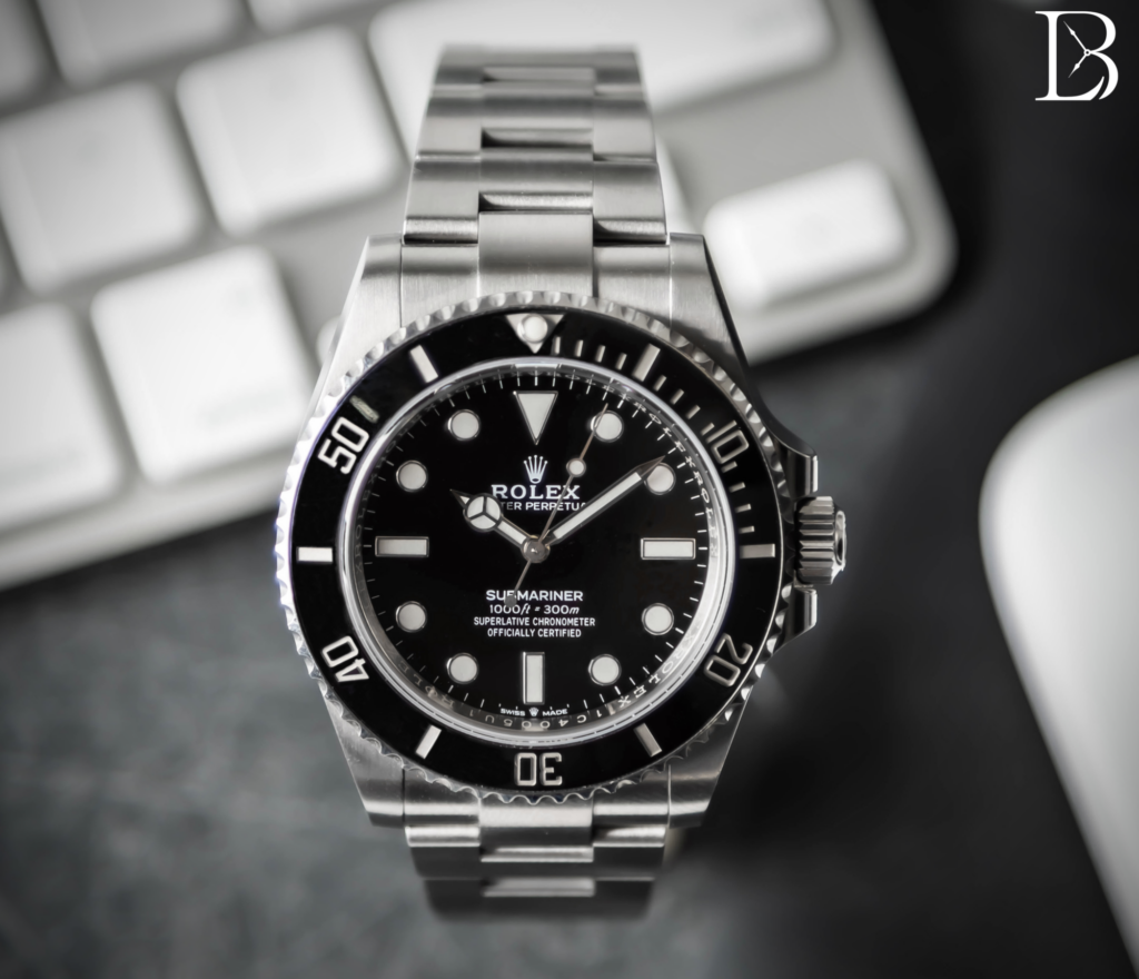 The Rolex Submariner ref. 124060 is powered by caliber 3230, which at least until 2024 was somewhat prone to the infamous Rolex low amplitude issues.