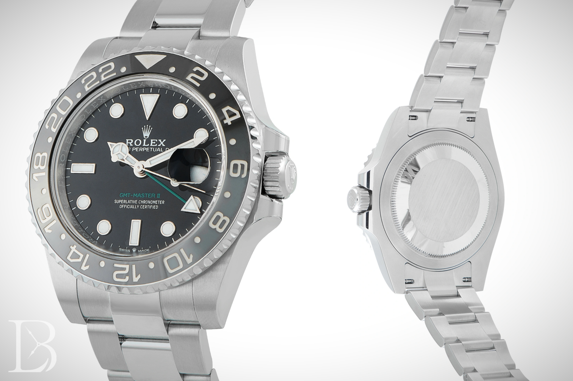 126710 GRNR on Oyster bracelet