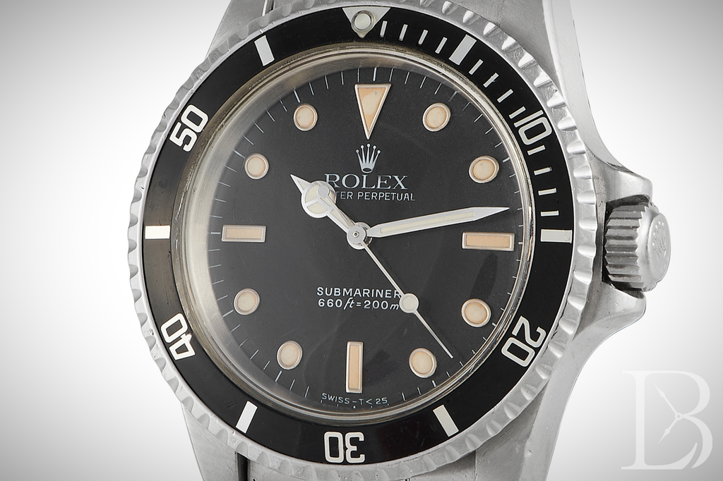 Rolex Submariner 5513 with glossy dial