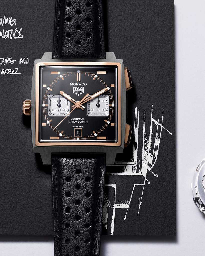 A two-tone TAG Heuer Monaco chronograph for 2026