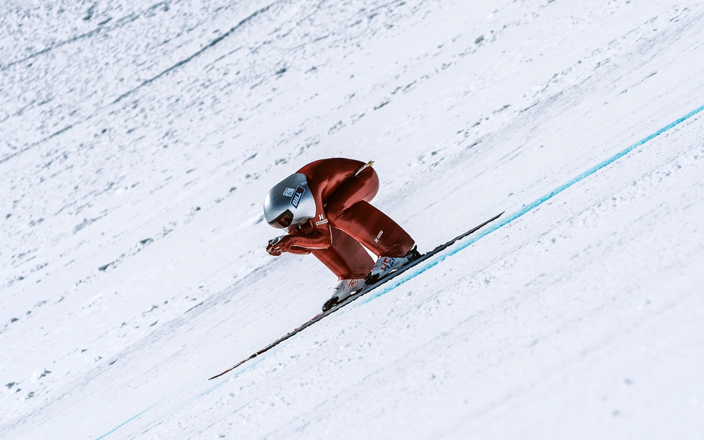 French skier Simon Billy in 2019