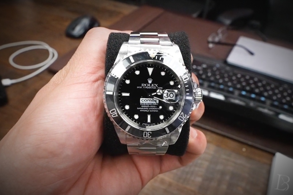Rolex Submariner ref. 16610 with Comex logo