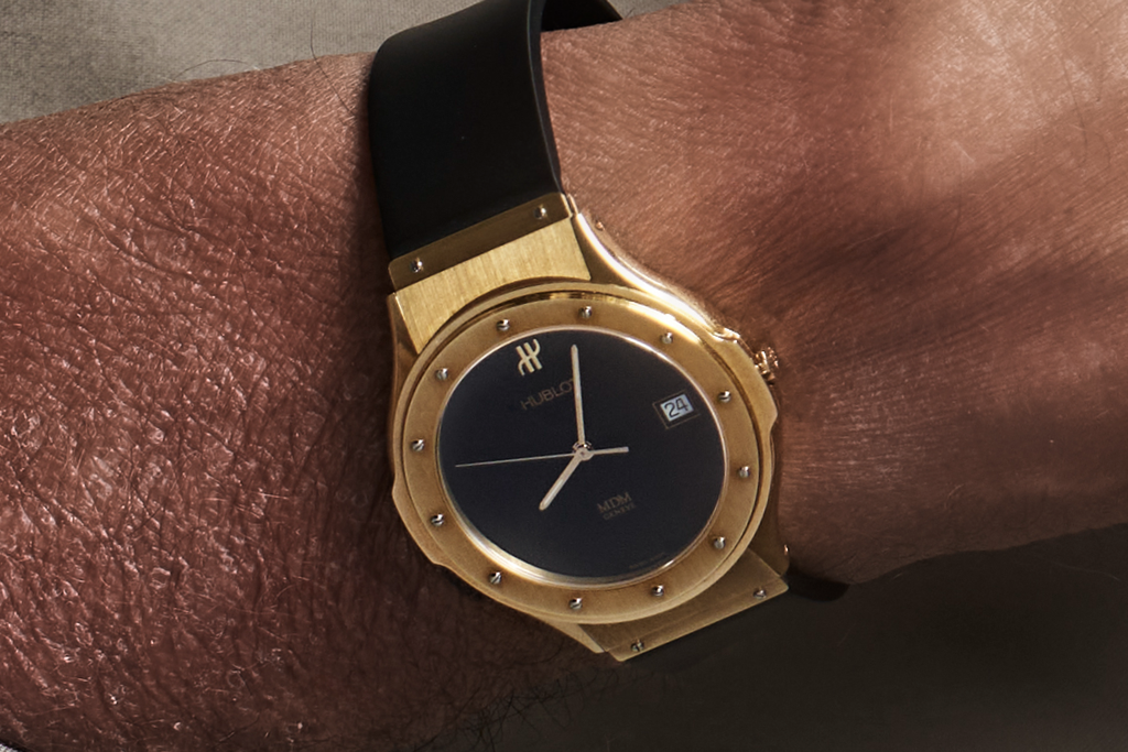 Carlo Crocco rockin' an early Hublot