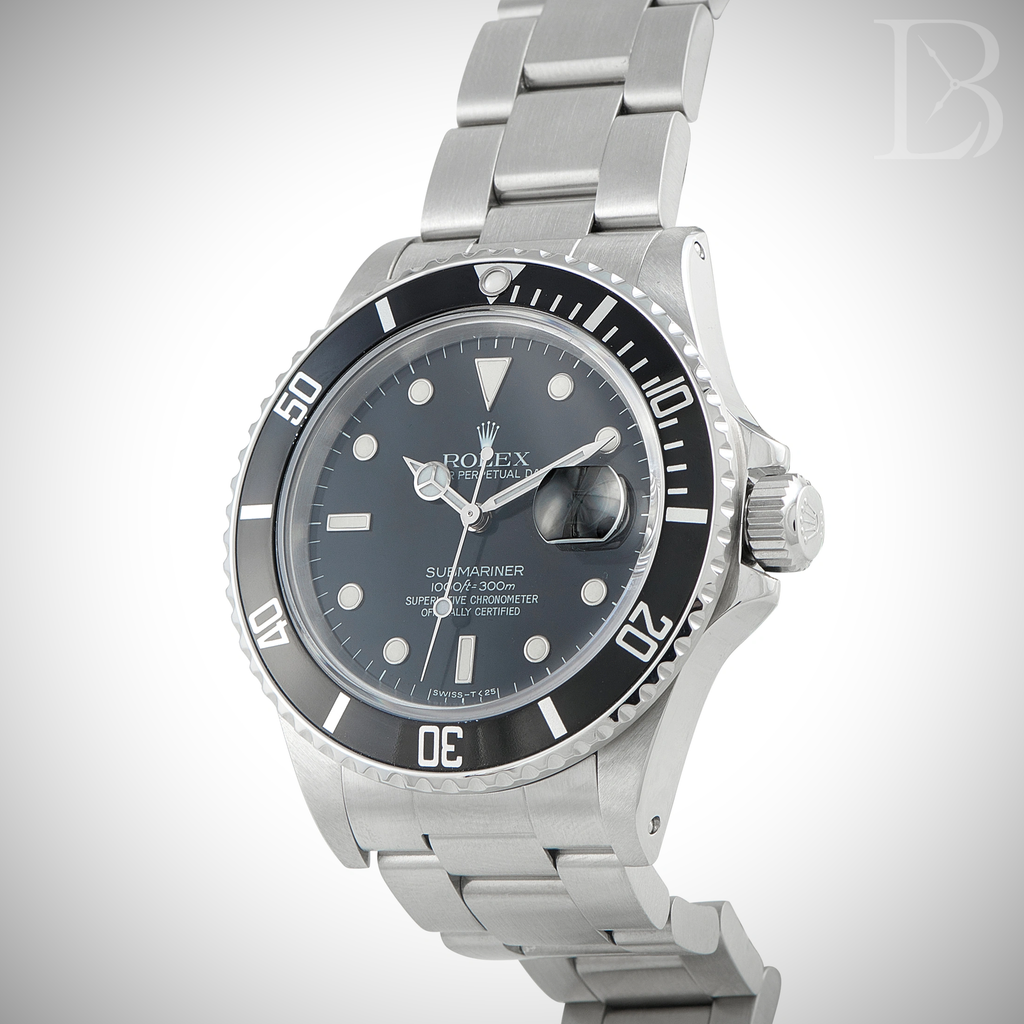 Rolex Submariner Date. ref. 168000 circa 1987