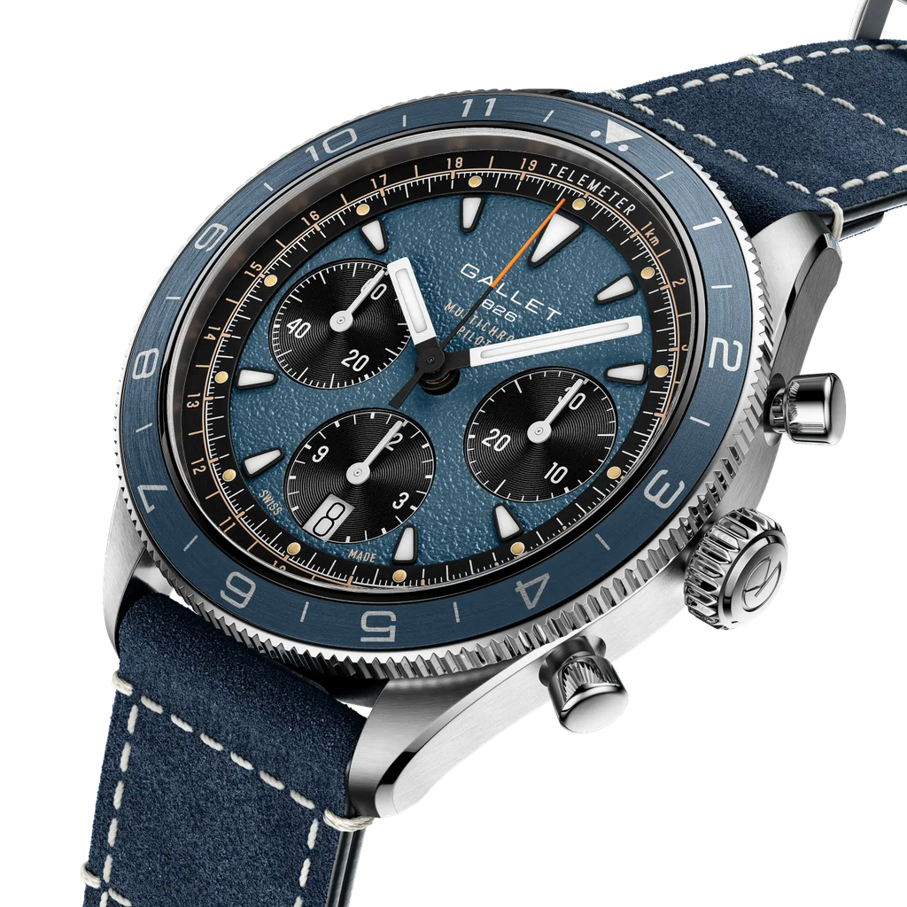 2026 Gallet Multichron Pilot AG2303171C1W1