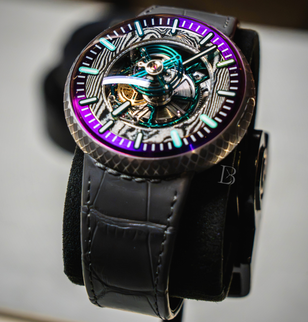Marco Tedeschi "Moondancer" Central Floating Tourbillon, a unique piece from the Games of Thrones Collector Set